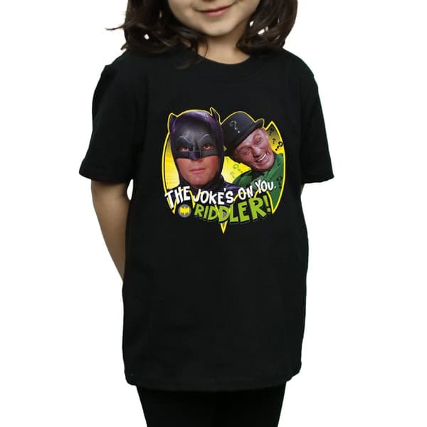 DC Comics T-shirt i bomull med skämt från Batman TV Series The Riddler