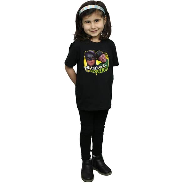 DC Comics T-shirt i bomull med skämt från Batman TV Series The Riddler