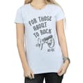 Pikkukuva 3 / 5: AC/DC Womens/Ladies For Those About To Rock Cannon Cotton T-Shirt