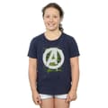 Miniatyrbilde 2 av 5: Marvel Girls Avengers A Logo Cotton T-Shirt
