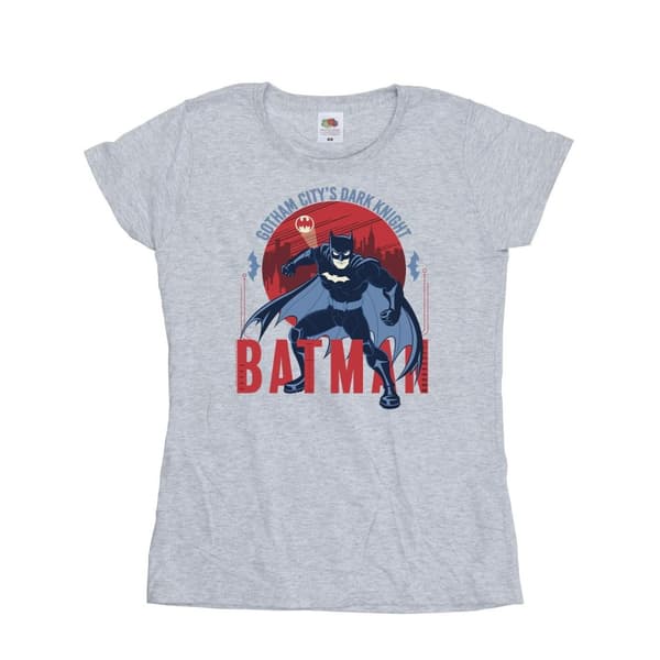 DC Comics Womens/Ladies Batman Gotham City Cotton T-Shirt