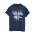 Miniatyrbillede 1 af 3: Marvel Womens/Ladies Avengers Mother Cotton Boyfriend T-Shirt