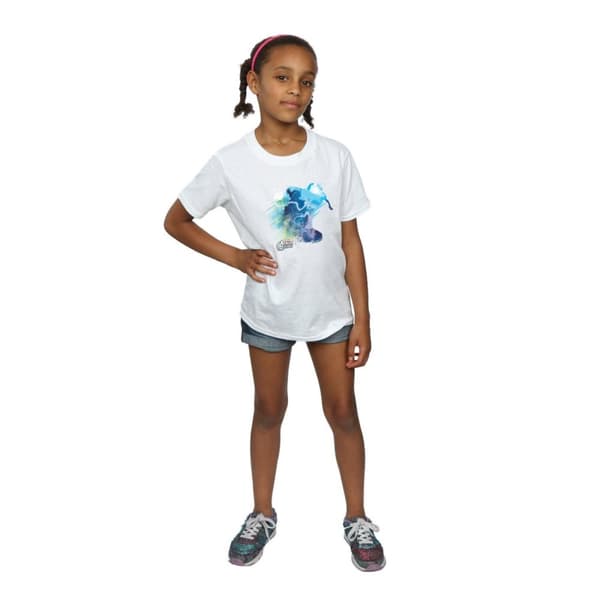 Marvel Girls Thor Art Burst Cotton T-Shirt