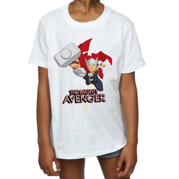 Marvel Girls Thor The Mighty Avenger Cotton T-Shirt