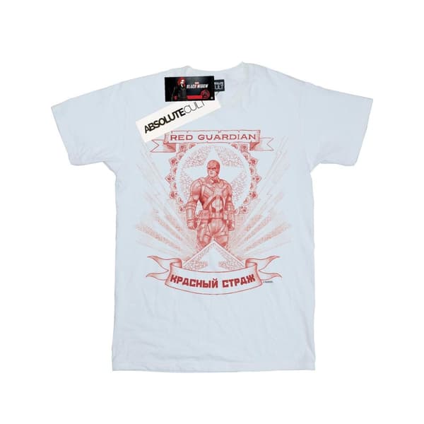 Marvel Mens Black Widow Movie Red Guardian Propaganda T-Shirt