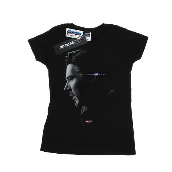 Marvel Womens/Ladies Avengers Endgame Avenge The Fallen Doctor Strange Cotton T-Shirt