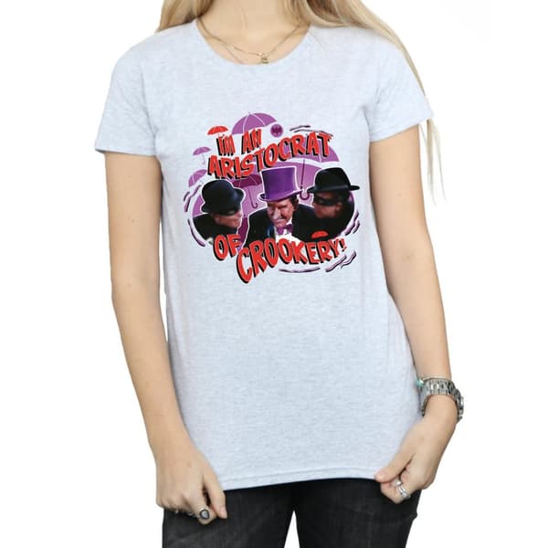 DC Comics Dam/Tjej Batman TV Series The Penguin Aristocrat Bomulls-T-shirt