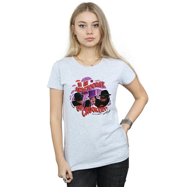 DC Comics Dam/Tjej Batman TV Series The Penguin Aristocrat Bomulls-T-shirt