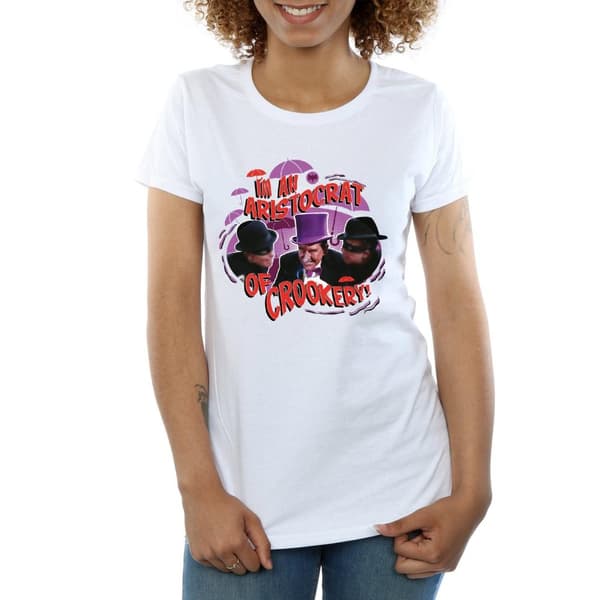DC Comics Dam/Tjej Batman TV Series The Penguin Aristocrat Bomulls-T-shirt