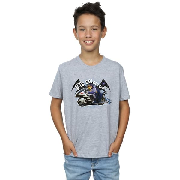 DC Comics Pojkar Batman TV Series Bat Bike T-shirt