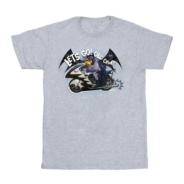 DC Comics Pojkar Batman TV Series Bat Bike T-shirt