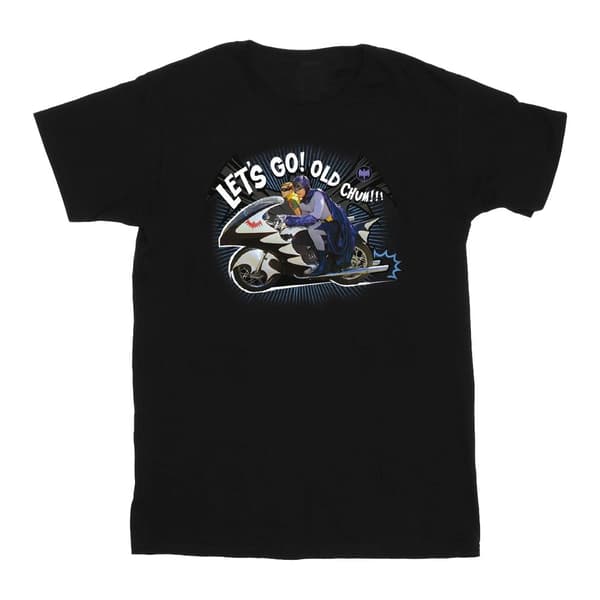 DC Comics Pojkar Batman TV Series Bat Bike T-shirt