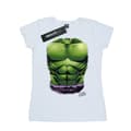Miniatyrbillede 1 af 3: Marvel Womens/Ladies Hulk Chest Burst Cotton T-Shirt