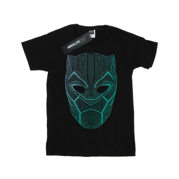 Marvel Boys Black Panther Tribal Mask T-Shirt
