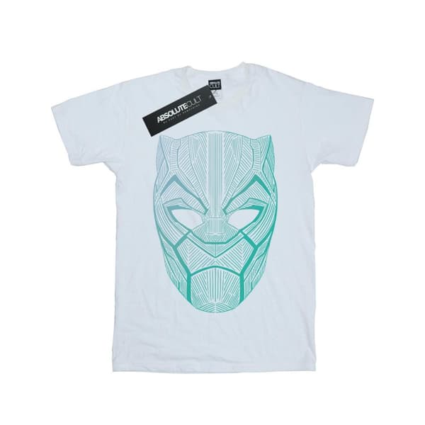 Marvel Boys Black Panther Tribal Mask T-Shirt