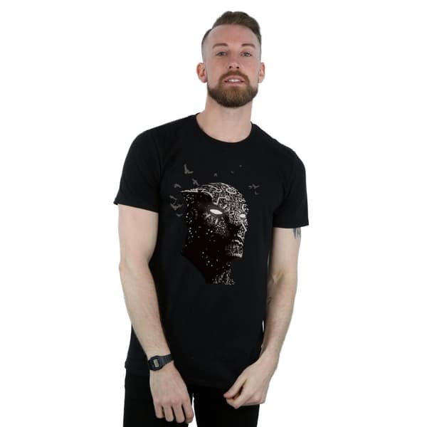 Marvel Mens Black Panther Tribe Mask T-Shirt