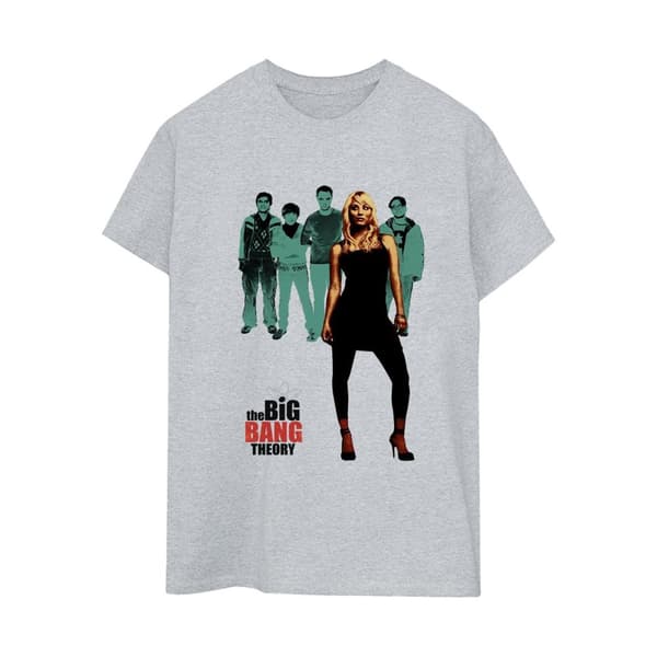 The Big Bang Theory Dam/Tjej - Penny Standing Boyfriend-T-shirt i bomull