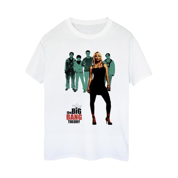 The Big Bang Theory Dam/Tjej - Penny Standing Boyfriend-T-shirt i bomull