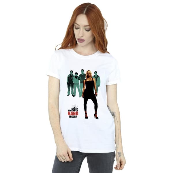 The Big Bang Theory Dam/Tjej - Penny Standing Boyfriend-T-shirt i bomull