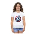 Miniatyrbillede 3 af 3: Marvel Girls Avengers 3D Logo Cotton T-Shirt