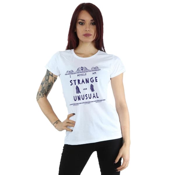 Beetlejuice Womens/Ladies Strange And Unusual Cotton T-Shirt