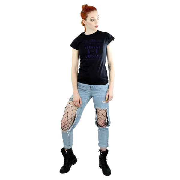 Beetlejuice Womens/Ladies Strange And Unusual Cotton T-Shirt