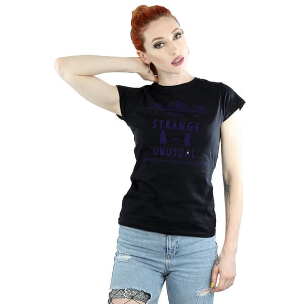 Beetlejuice Womens/Ladies Strange And Unusual Cotton T-Shirt