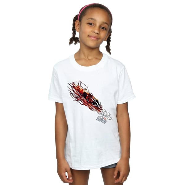Marvel Girls Avengers Iron Man Shooting Burst T-shirt i bomull
