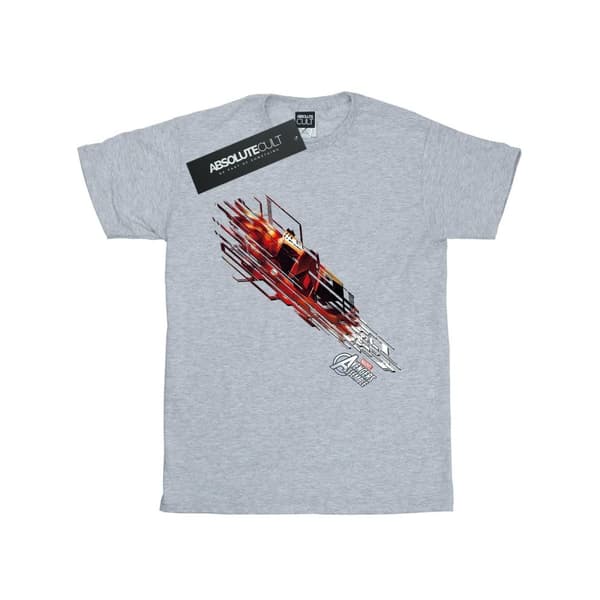 Marvel Girls Avengers Iron Man Shooting Burst T-shirt i bomull