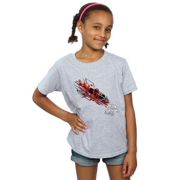 Marvel Girls Avengers Iron Man Shooting Burst T-shirt i bomull