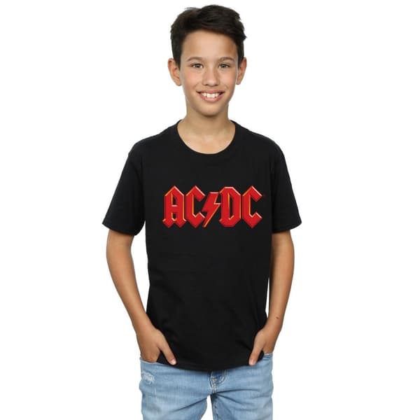ACDC Boys Red Logo T-Shirt