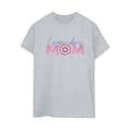 Miniatyrbillede 1 af 3: Marvel Womens/Ladies Avengers Captain America Mum Cotton Boyfriend T-Shirt