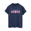 Miniatyrbillede 1 af 3: Marvel Womens/Ladies Avengers Captain America Mum Cotton Boyfriend T-Shirt