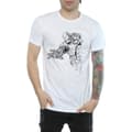 Miniatyrbild 3 av 5: Marvel Mens Avengers Iron Man Mono Line T-shirt