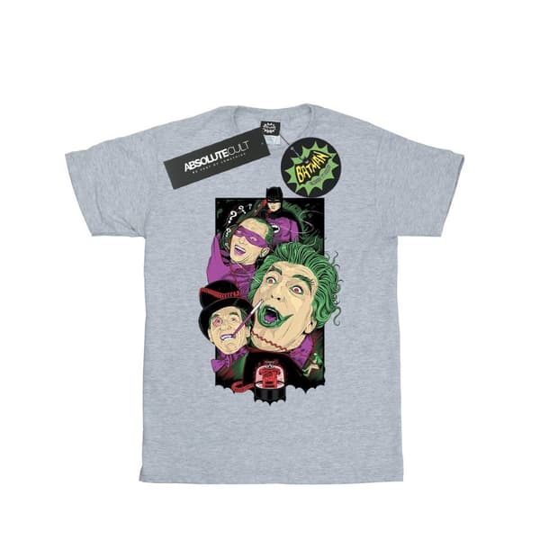 DC Comics T-shirt för pojkar - TV-serien Batman - Rogues Gallery