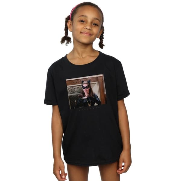 DC Comics Girls Batman TV Series Catwoman Photo Cotton T-Shirt