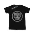 Miniatyrbild 1 av 5: Marvel Dam/Herr - Black Panther - Boyfriend-t-shirt i bomull med ikon och tryck