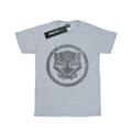 Miniatyrbild 1 av 5: Marvel Dam/Herr - Black Panther - Boyfriend-t-shirt i bomull med ikon och tryck