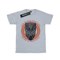Miniatyrbild 1 av 5: Marvel Dam/Tjej Black Panther Made in Wakanda Röd Bomull Boyfriend T-shirt