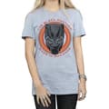 Miniatyrbild 3 av 5: Marvel Dam/Tjej Black Panther Made in Wakanda Röd Bomull Boyfriend T-shirt