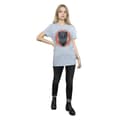 Miniatyrbild 4 av 5: Marvel Dam/Tjej Black Panther Made in Wakanda Röd Bomull Boyfriend T-shirt