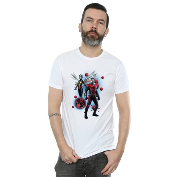 Marvel Mens Ant-Man And The Wasp Particle Pose T-Shirt