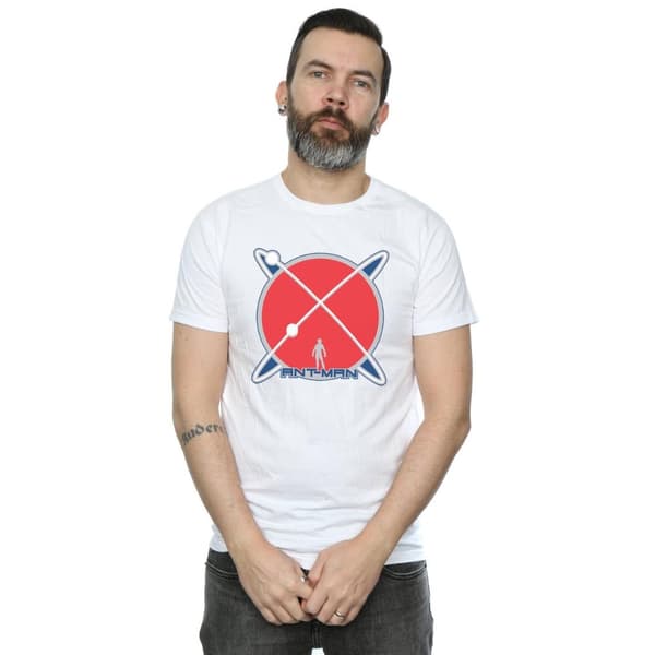Marvel Mens Ant-Man Planet Logo T-Shirt