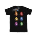 Miniatyrbild 1 av 3: Marvel Dam/kvinnor Avengers Infinity War Infinity Stones Boyfriend T-shirt i bomull