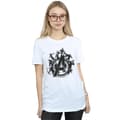 Pikkukuva 2 / 3: Marvel Womens/Ladies Avengers Endgame Hero Circle Cotton Boyfriend T-Shirt