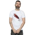 Miniatyrbillede 2 af 5: Marvel Mens Iron Man Shooting Burst T-Shirt