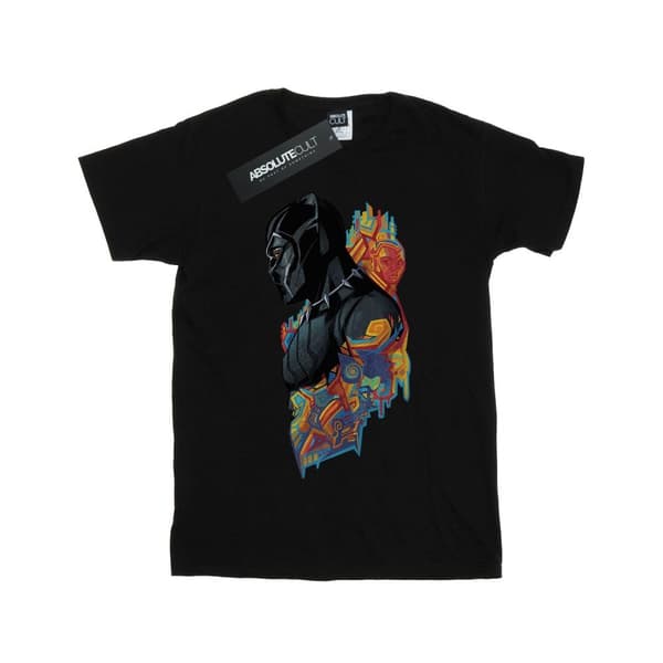 Marvel Black Panther-profil-T-shirt för pojkar