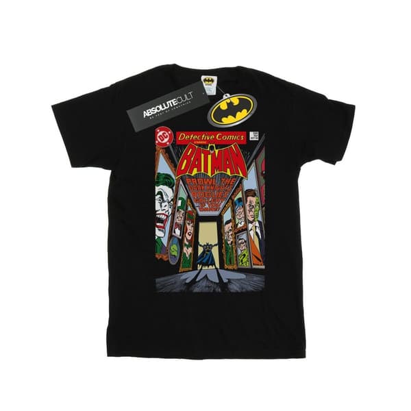 DC Comics Womens/Ladies Batman Rogues Gallery Cotton Boyfriend T-Shirt Black XL