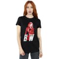 Pikkukuva 2 / 3: Marvel Womens/Ladies Black Widow Movie Logo Artwork Cotton Boyfriend T-Shirt