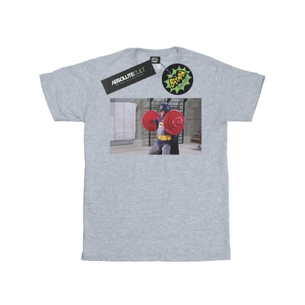 DC Comics Mens Batman TV Series Bat Gains T-Shirt